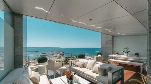 Luxurious apartment located in Portixol